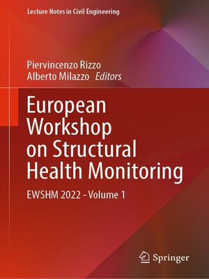 cover image of European Workshop on Structural Health Monitoring, Volume 1